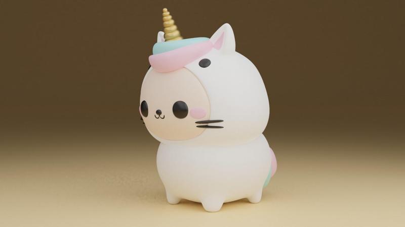 Cat unicorn