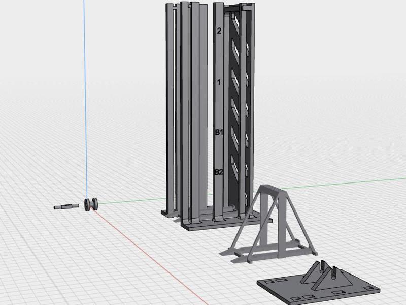 Hotwheels Elevator
