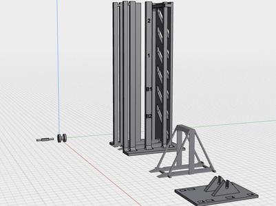 Hotwheels Elevator