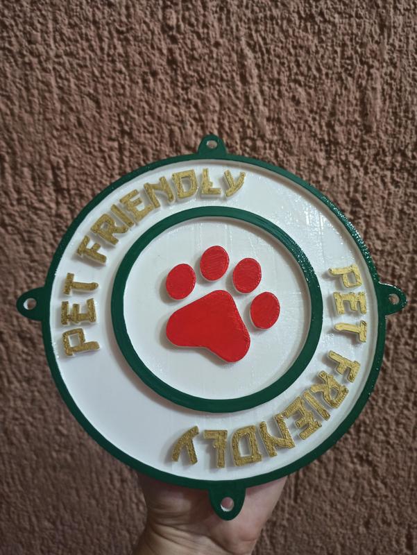 Pet Friendly - Sign