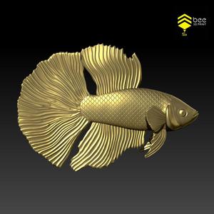 Betta fish - Ready for 3D print