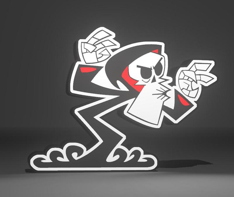 Billy y Mandy - Lightbox Lampara LED