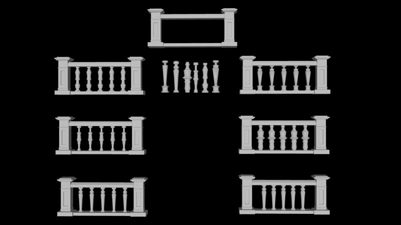 Concrete Balustrade v2