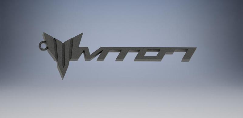 Yamaha FZ-07 / MT-07 Logo Motorcycle Keychain