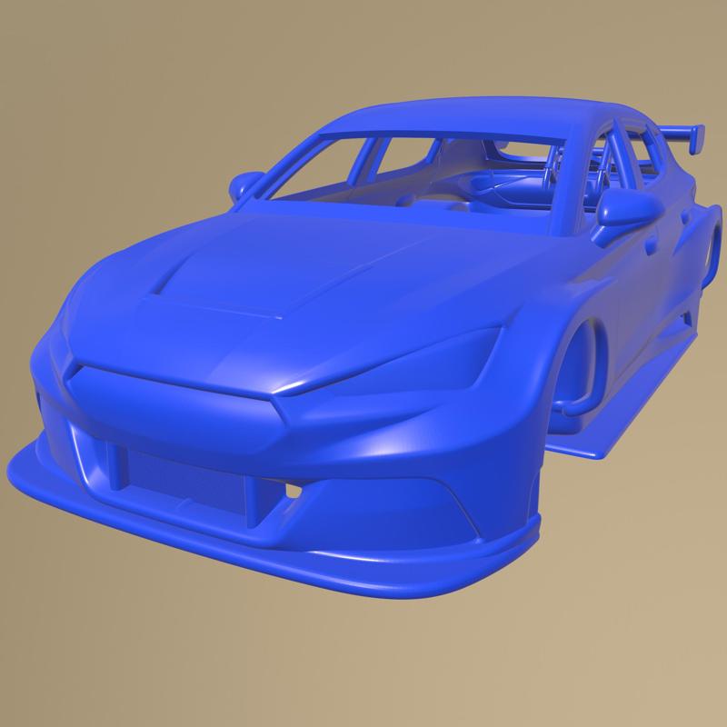 Seat Leon Cupra E-Racer 2021 PRINTABLE CAR BODY