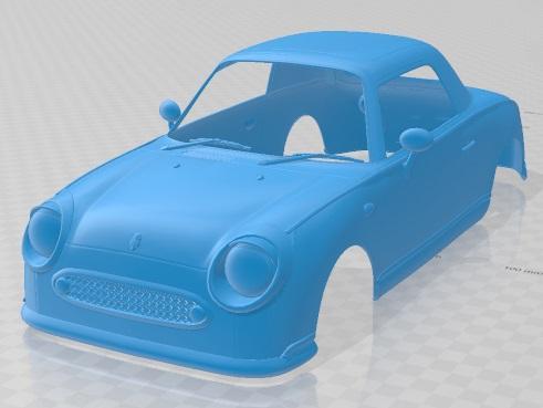 Nissan Figaro 1991 Printable Body Car