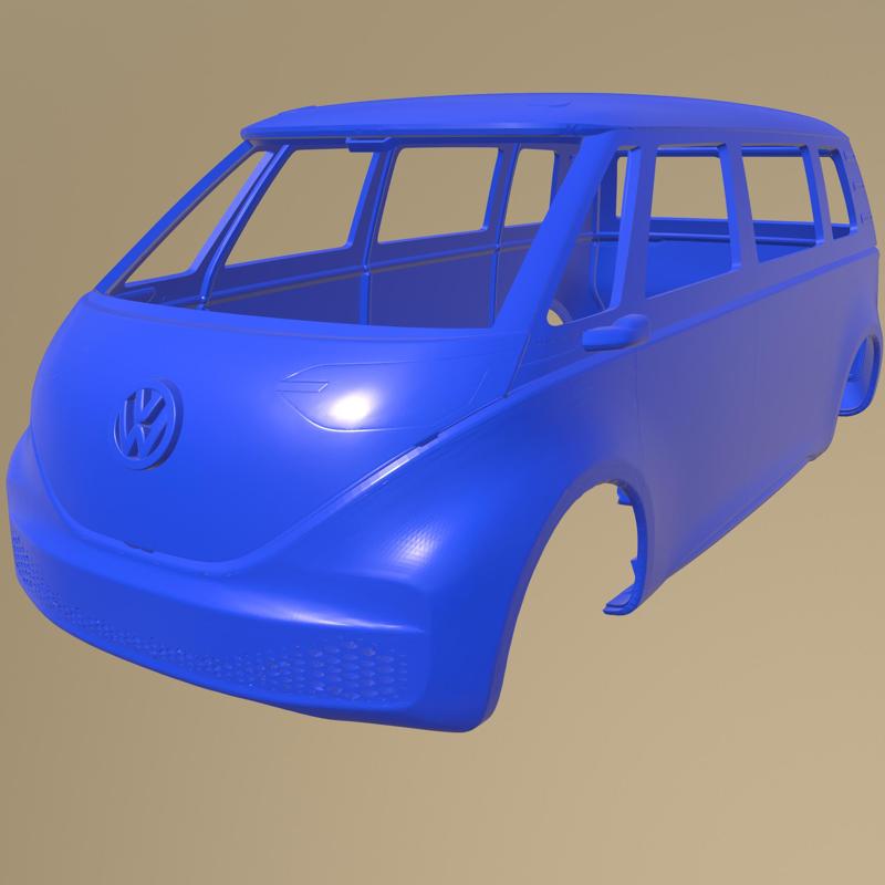 Volkswagen Id-Buzz 2020 PRINTABLE CAR BODY