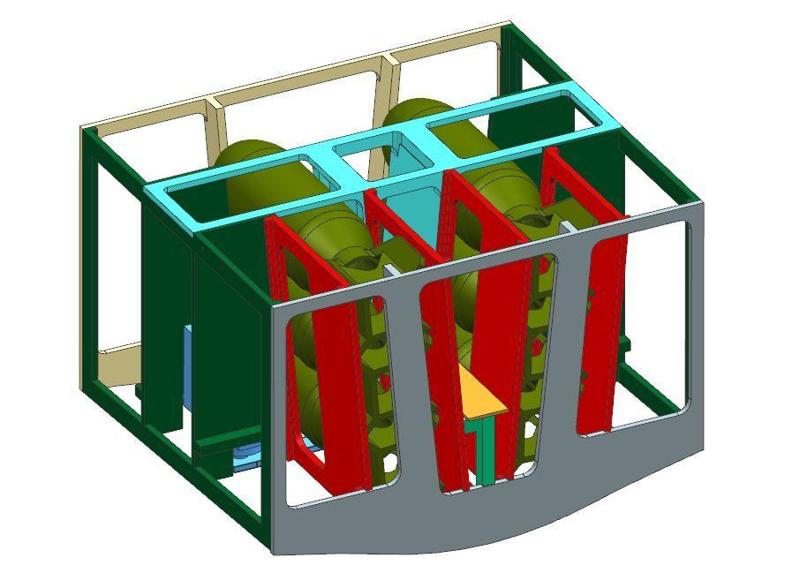 HK 1875mm B-17 working Bomb Bay