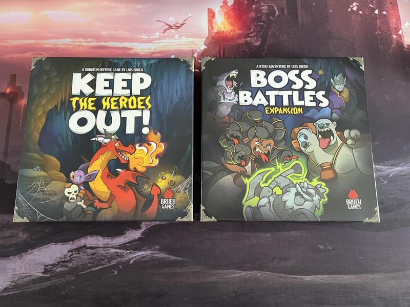 Keep The Heroes Out All In Two Box Insert - German/English
