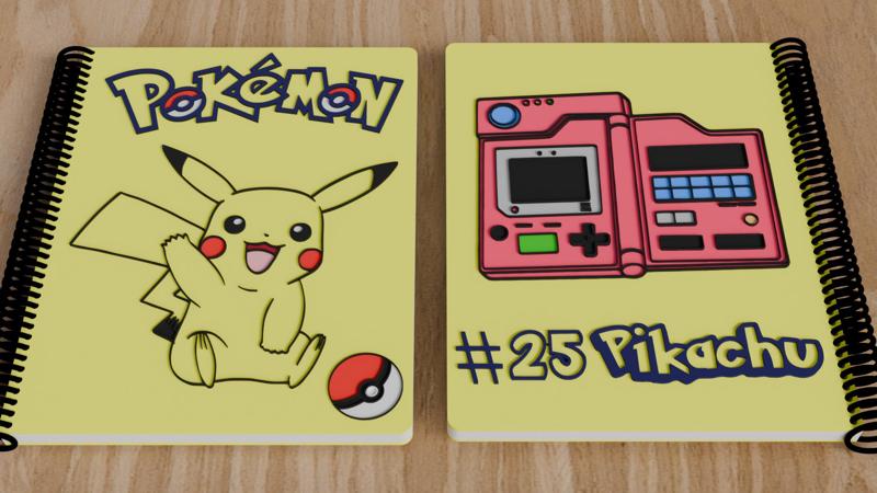 Pikachu Pokemon-Professional Notebook Covers