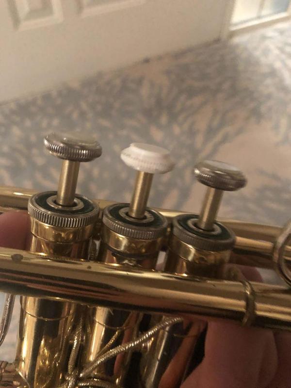 Bach Trumpet Finger Button Replacement