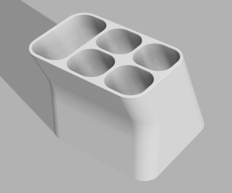 Bathroom Organizer – Toothbrush & Toothpaste Stand