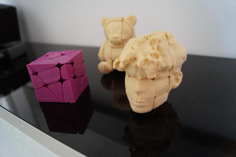 customizable 3d printed rubi´s cube hard to solve easy to customize