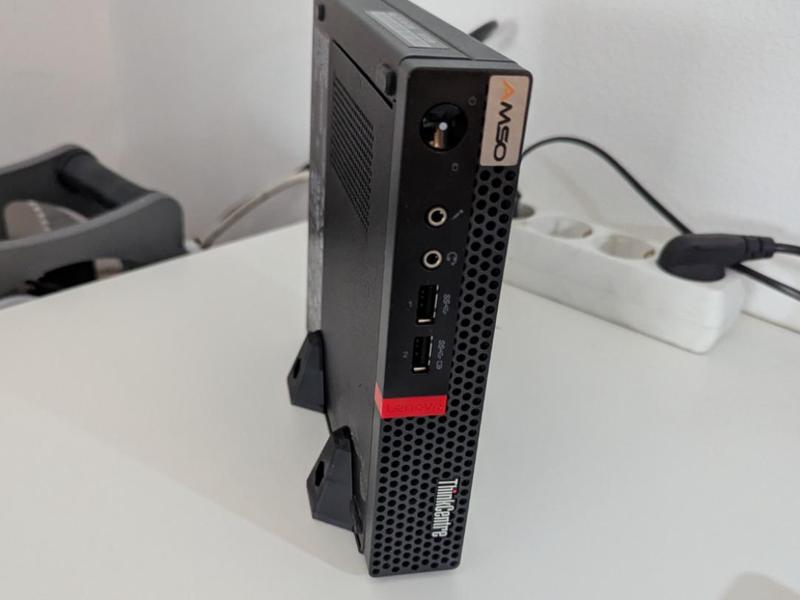 Vertical Desk Stand for Lenovo Tiny Mini PCs