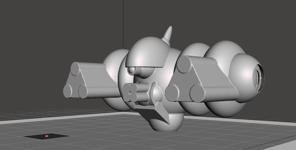 Robotech Masters Security GUN Drone