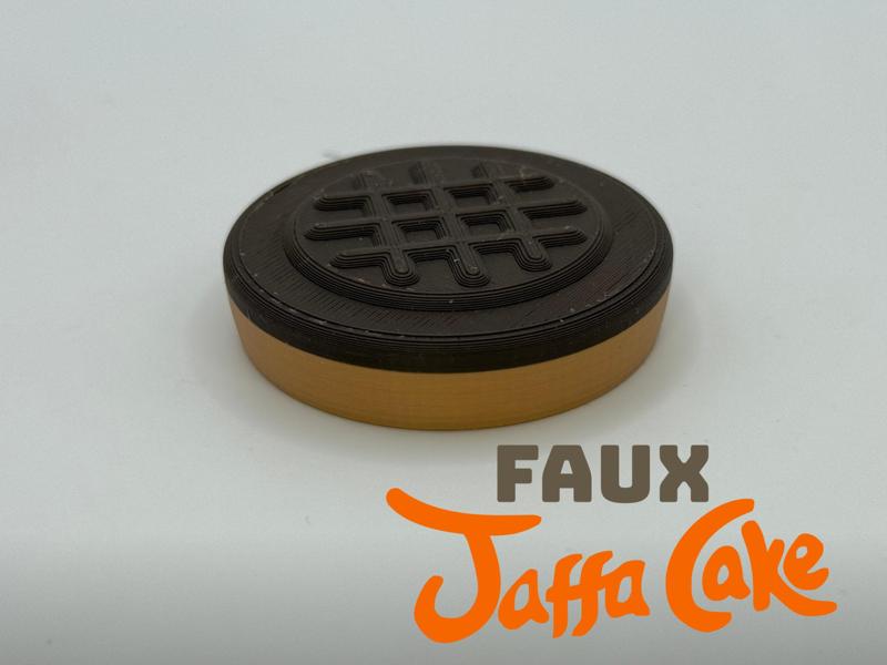 Faux Jaffa Cake