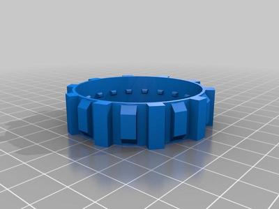 Aggressive tread track for tiny trak 