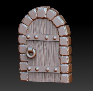 Wooden door