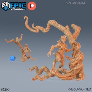 Wood Dryad / Female Tree Spirit / Nature Fairy / Flower Pixie / Forest Encounter