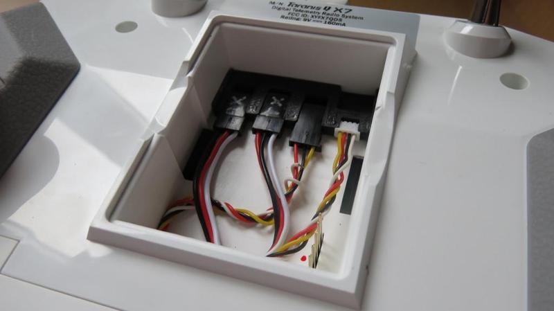 FrSky S.Port Cable Tidy for JR Radio Bay