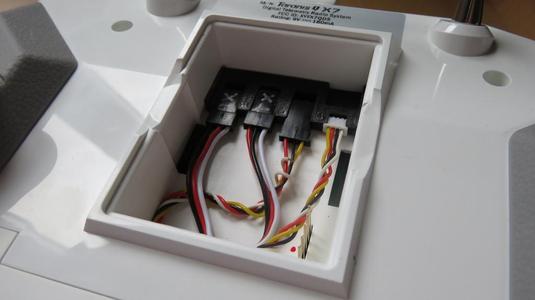 FrSky S.Port Cable Tidy for JR Radio Bay