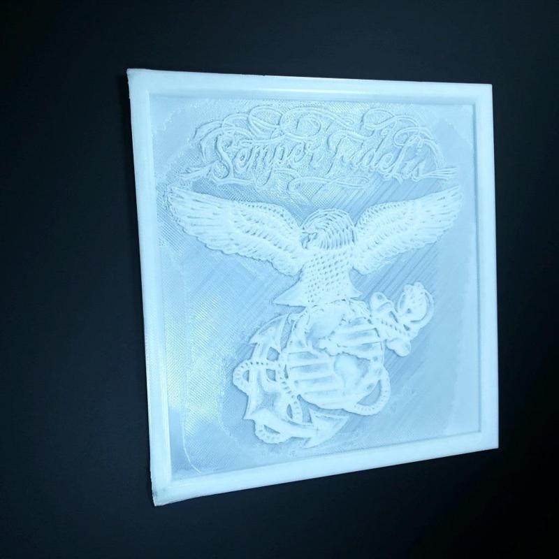 Semper Fideles Lithopane