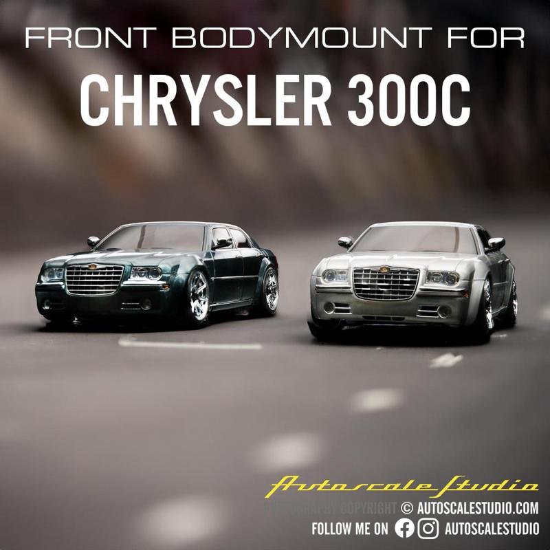 Mini-Z Body Mount for Chrysler 300C