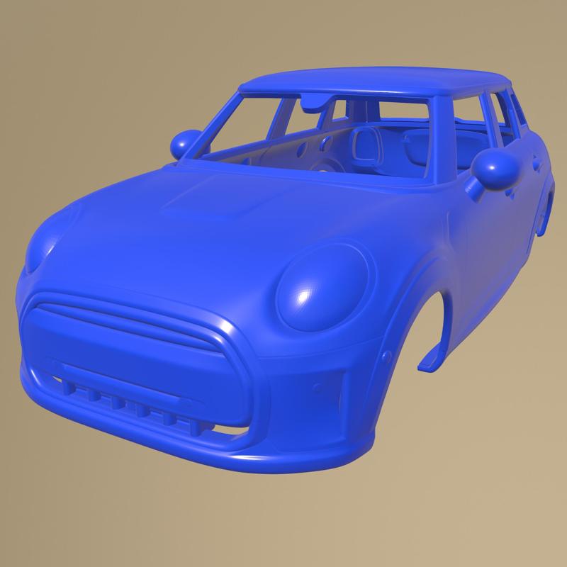 Mini Cooper 5-Door 2022 PRINTABLE CAR BODY
