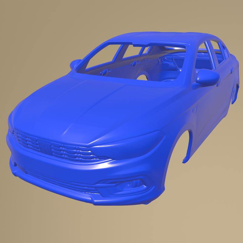 Fiat Tipo Sedan 2021 PRINTABLE CAR BODY
