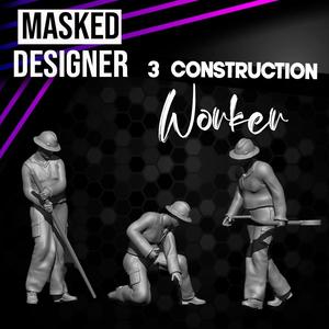 3 construction worker