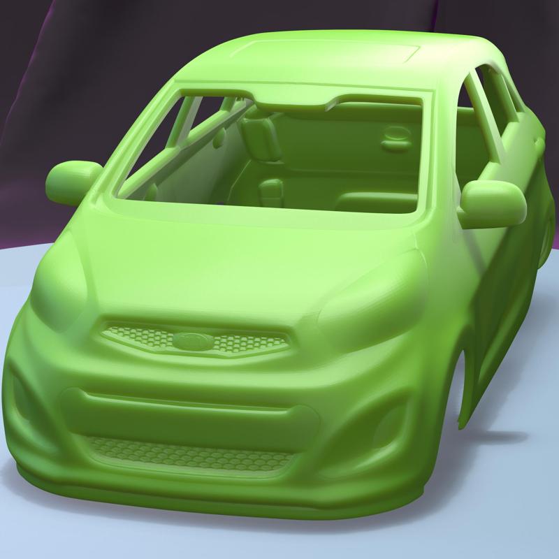 KIA PICANTO 2012 (1/24)  printable car body