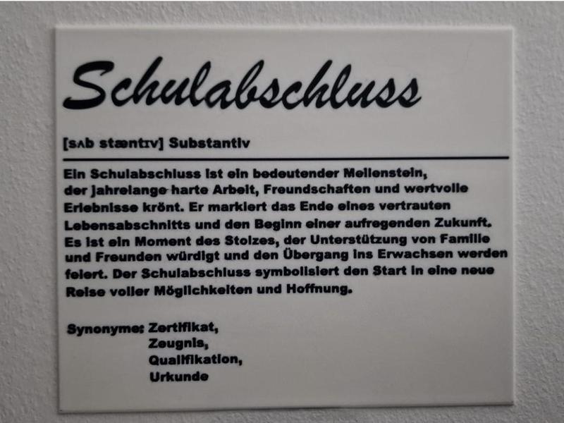 Graduation Sign - A New Milestone 