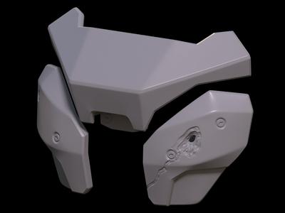 Heartplate chest attachment 3d print file
