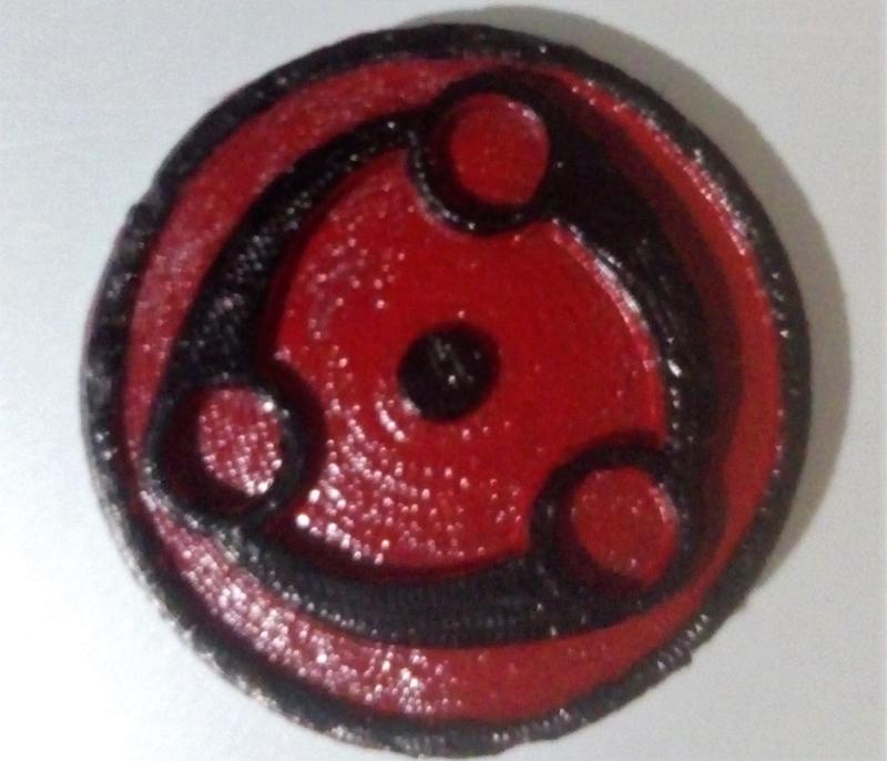 Madara's mangekyo sharingan eye for Keychain or Pendant