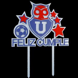 CAKE TOPPER CAKE TOPPER ORNAMENT - UNIVERSIDAD DE CHILE
