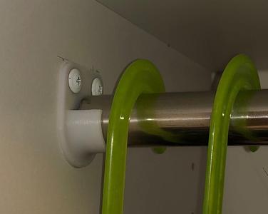 coat hanger rail bracket 24mm