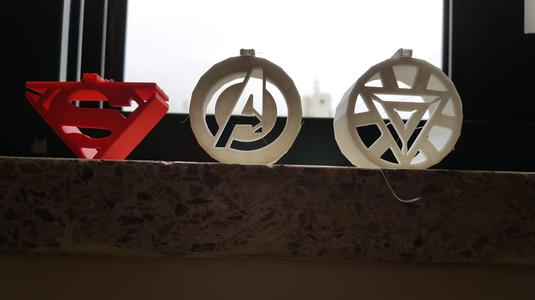 iroman & avengers mark pendant