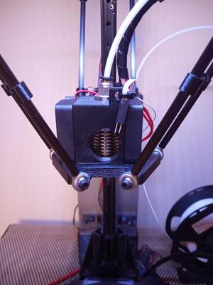 E3D v6 Effector for Micromake Delta Kossel
