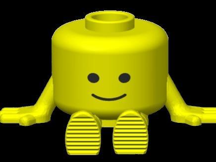 Brick Face Buddy (Articulated)