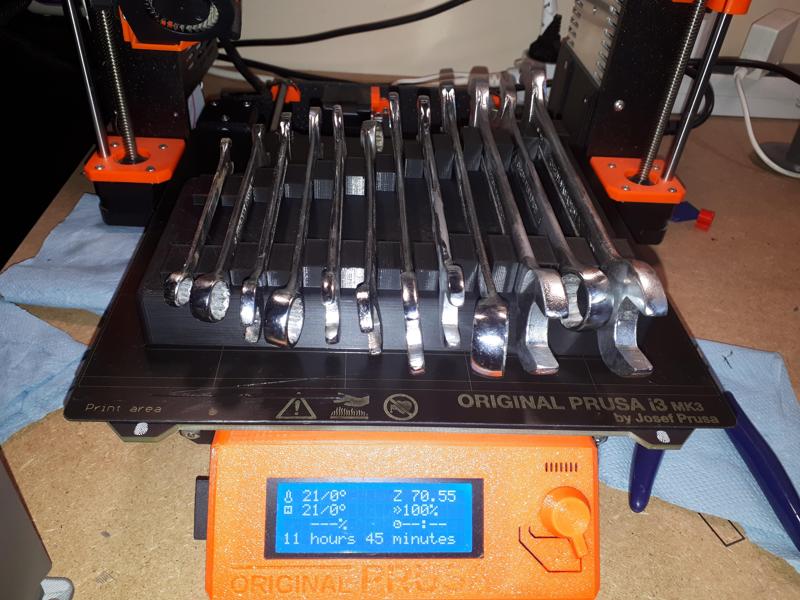 flat key storage rack