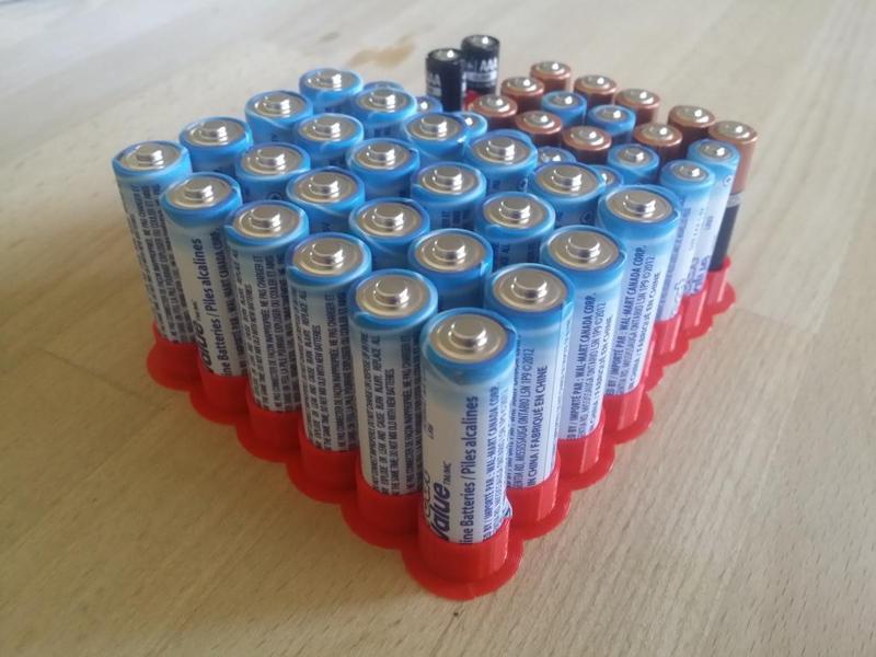 AA and AAA battery holder (AA-24pcs and AAA-28pcs)