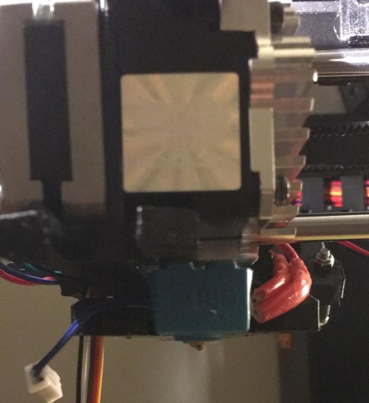 ReDuplicator Titan Aero mount lowered