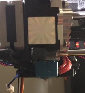 ReDuplicator Titan Aero mount lowered