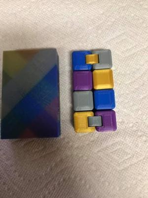 MultiMaterial Fidget Cube