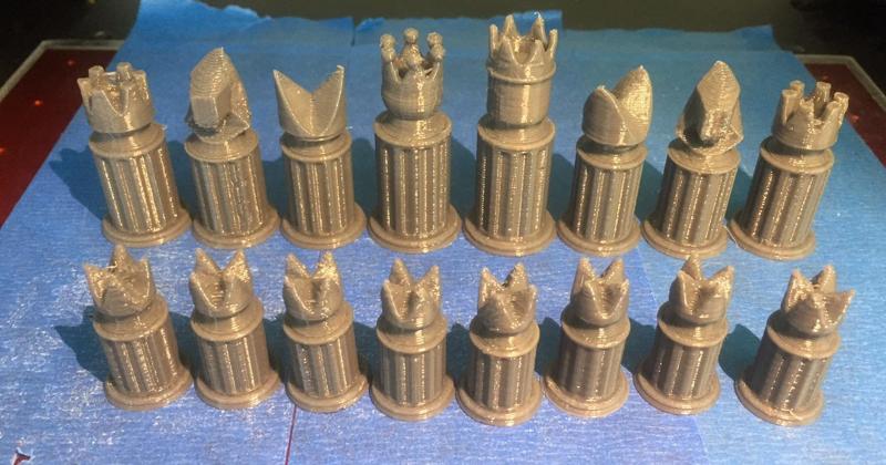 Column Chess Set 2