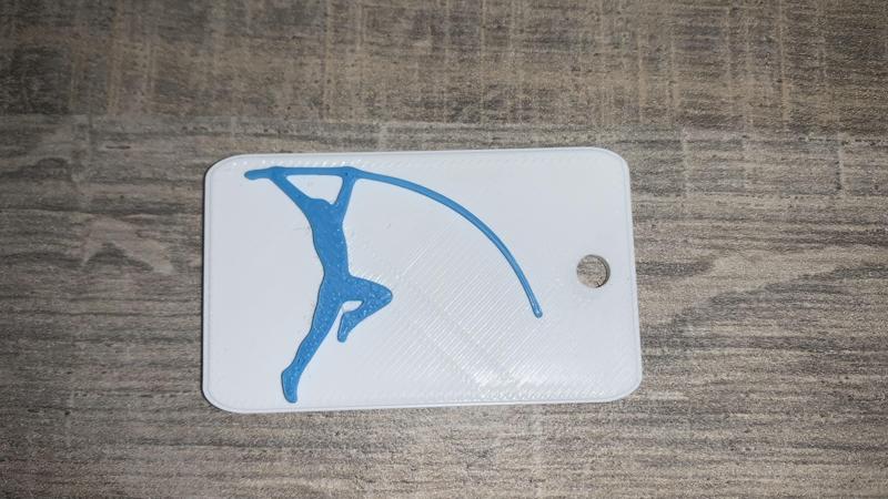 Athletics Keychain
