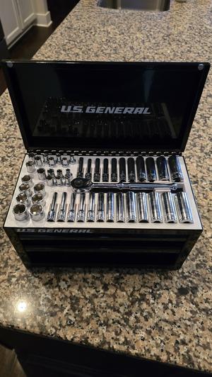 Harbor Freight US General mini toolbox Tekton socket tray