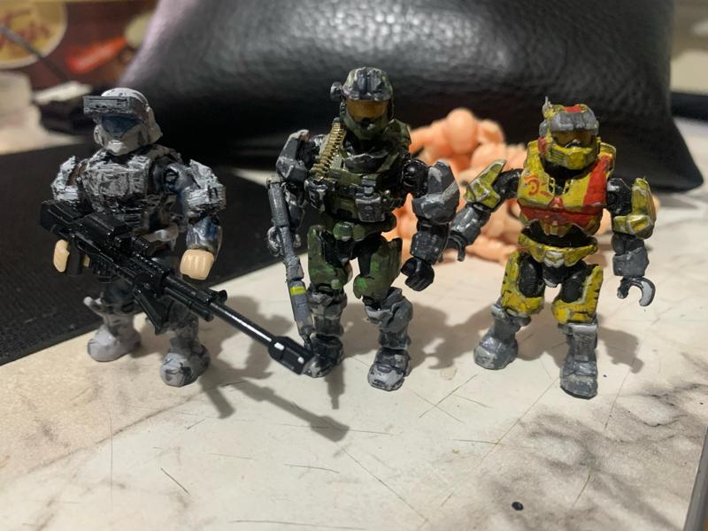 Halo Infinite Reach Variant Mark VI / Operator Mod Helmet | Mega Construx - Mega Bloks