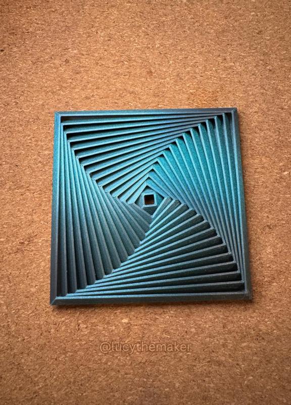 Hypnotic Square Fidget Toy