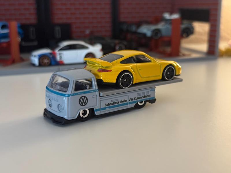 1/64 Hotwheels VW T2 plate for another car